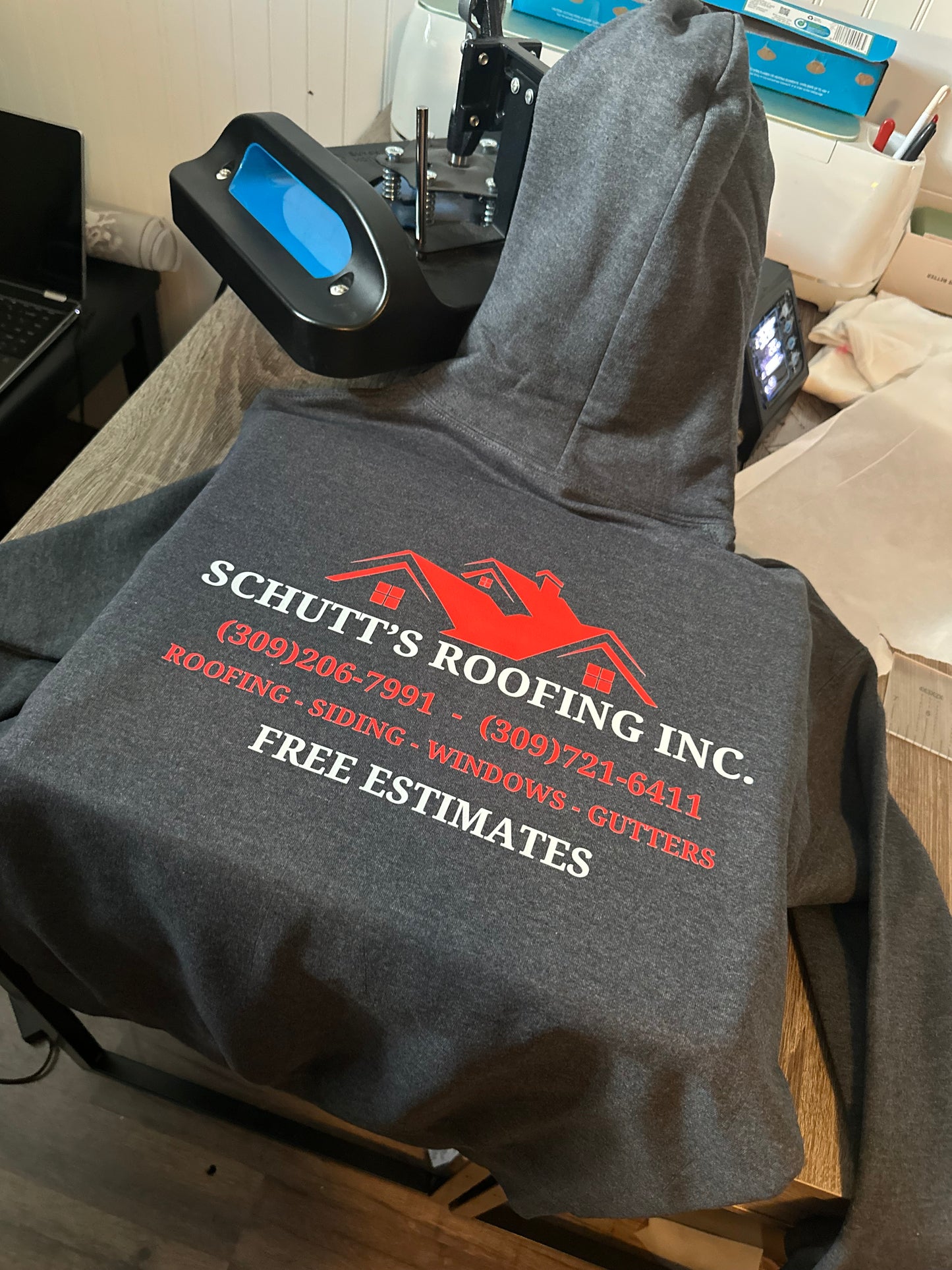 Schutt’s Roofing Hoodie
