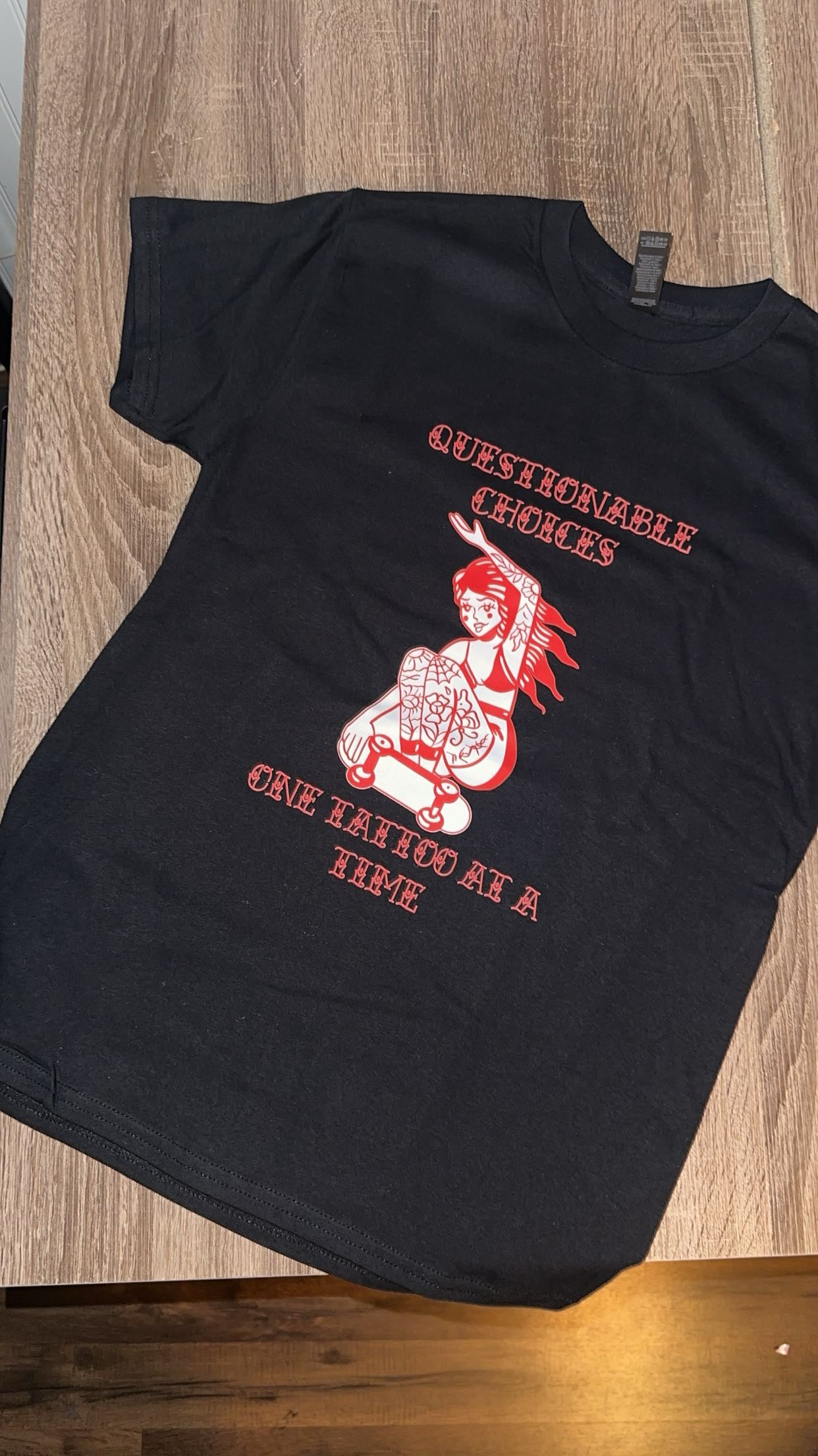 Custom made t-shirt