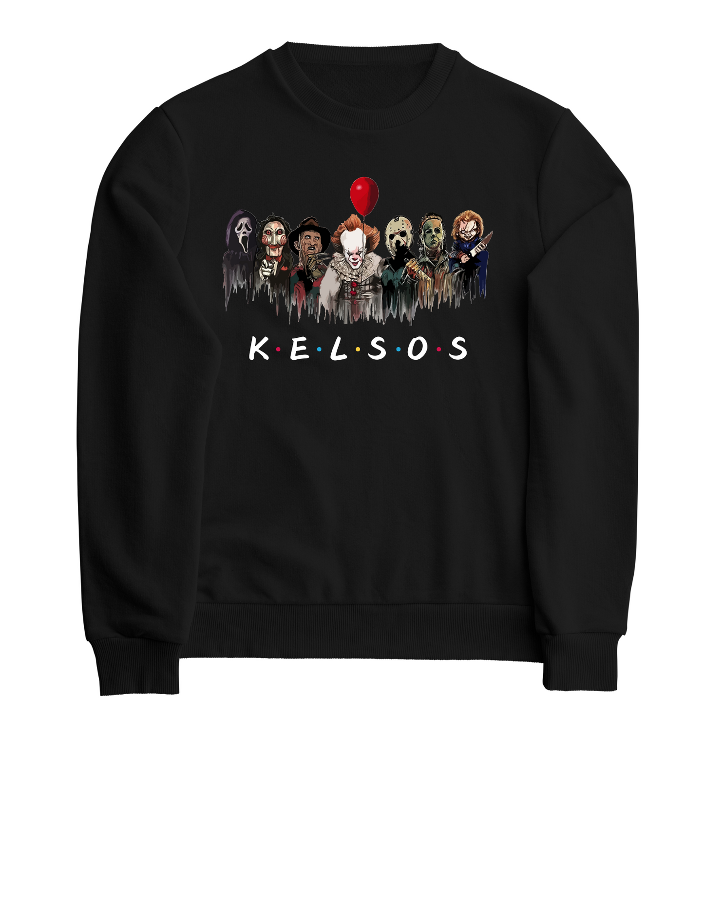 Kelso's Halloween Horror crewneck