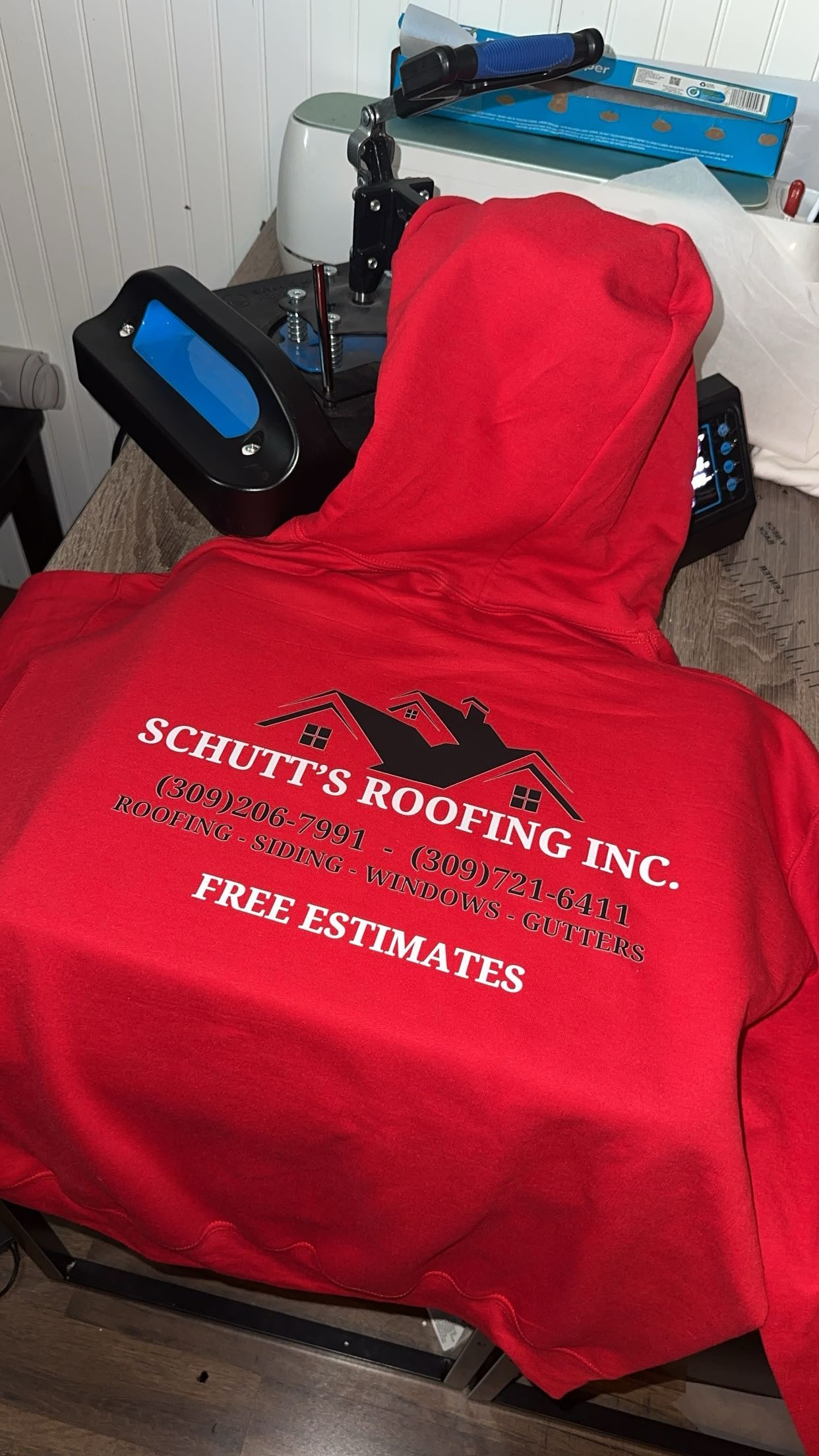 Schutt’s Roofing Hoodie