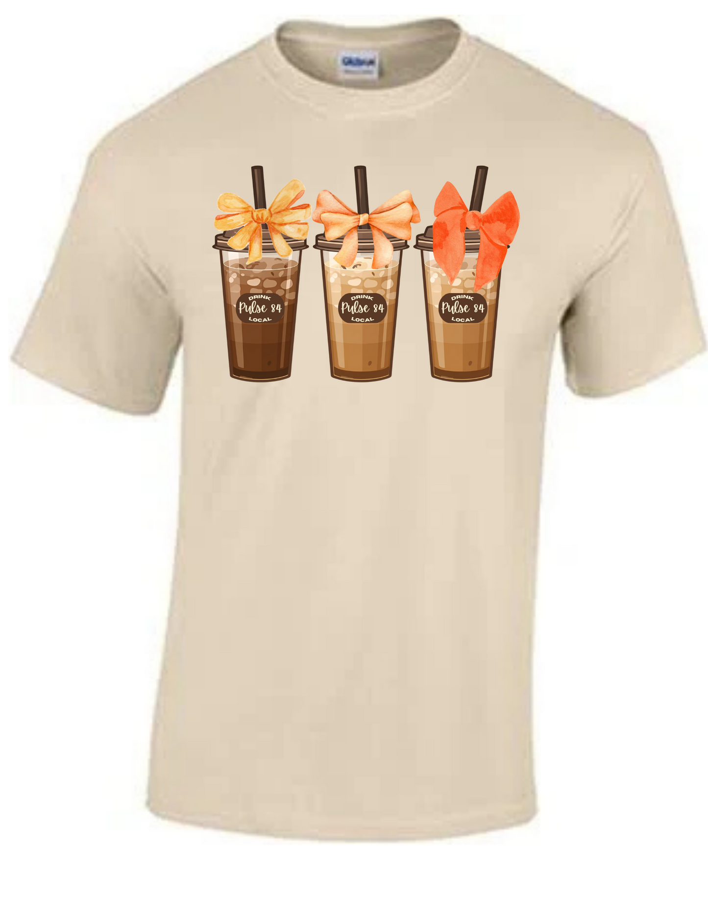 Pulse 84 iced coffee t-shirt