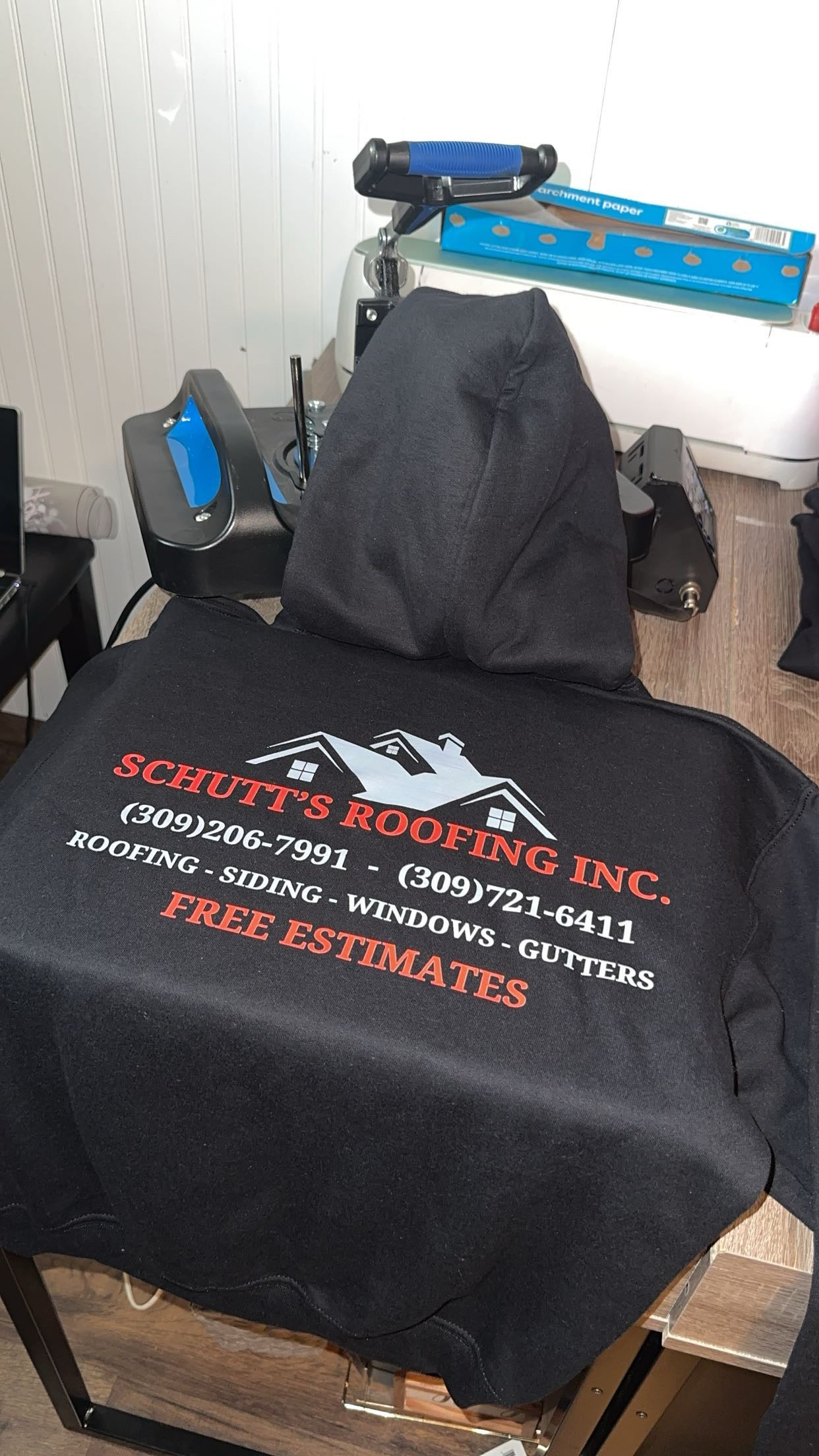 Schutt’s Roofing Hoodie