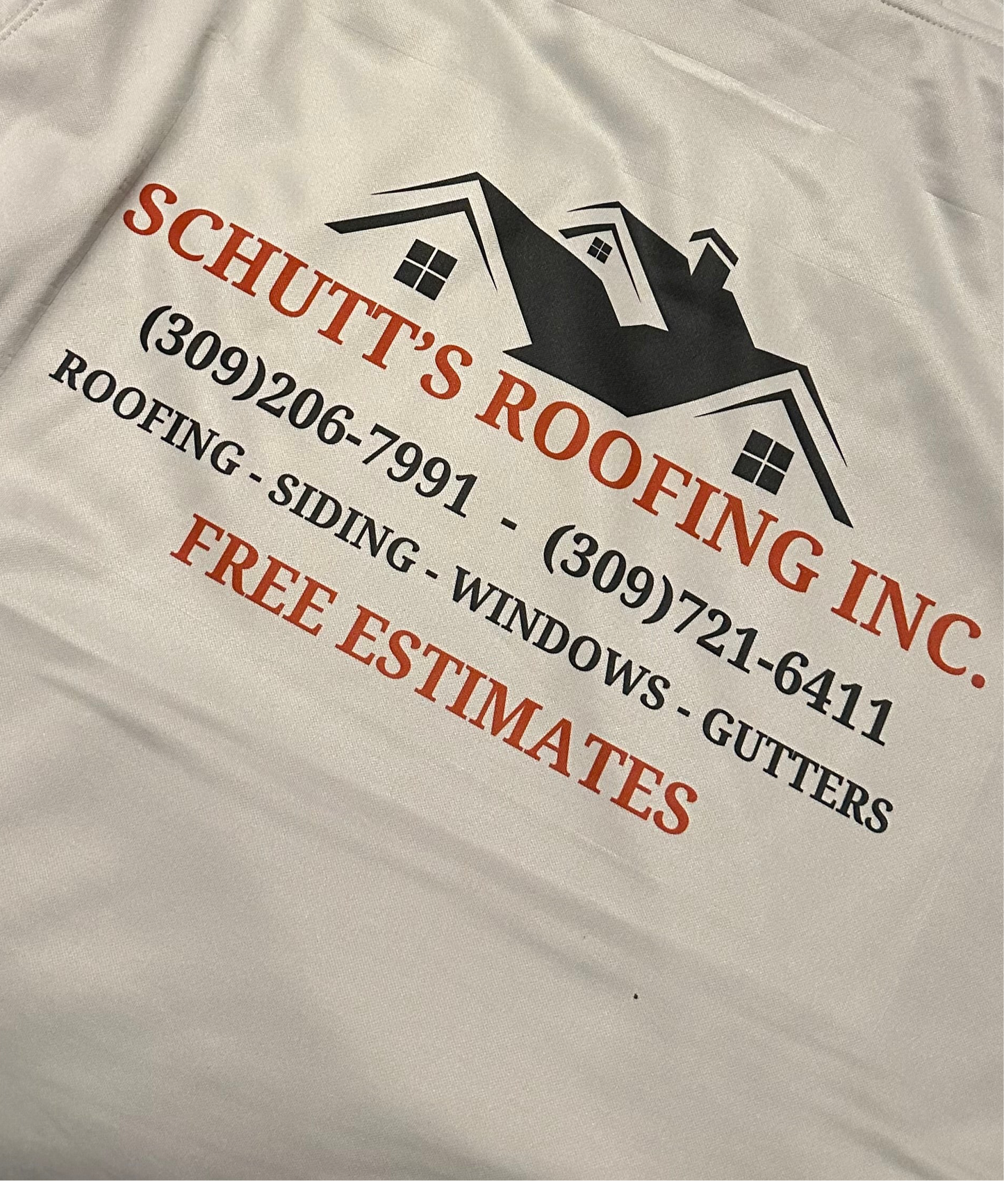 Schutt’s Roofing t-shirt