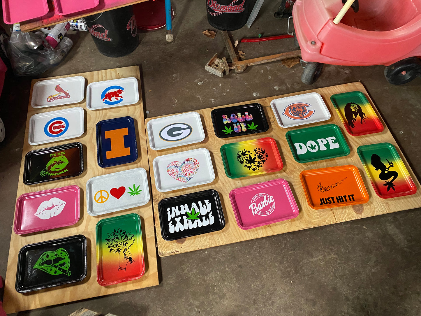 Custom tray