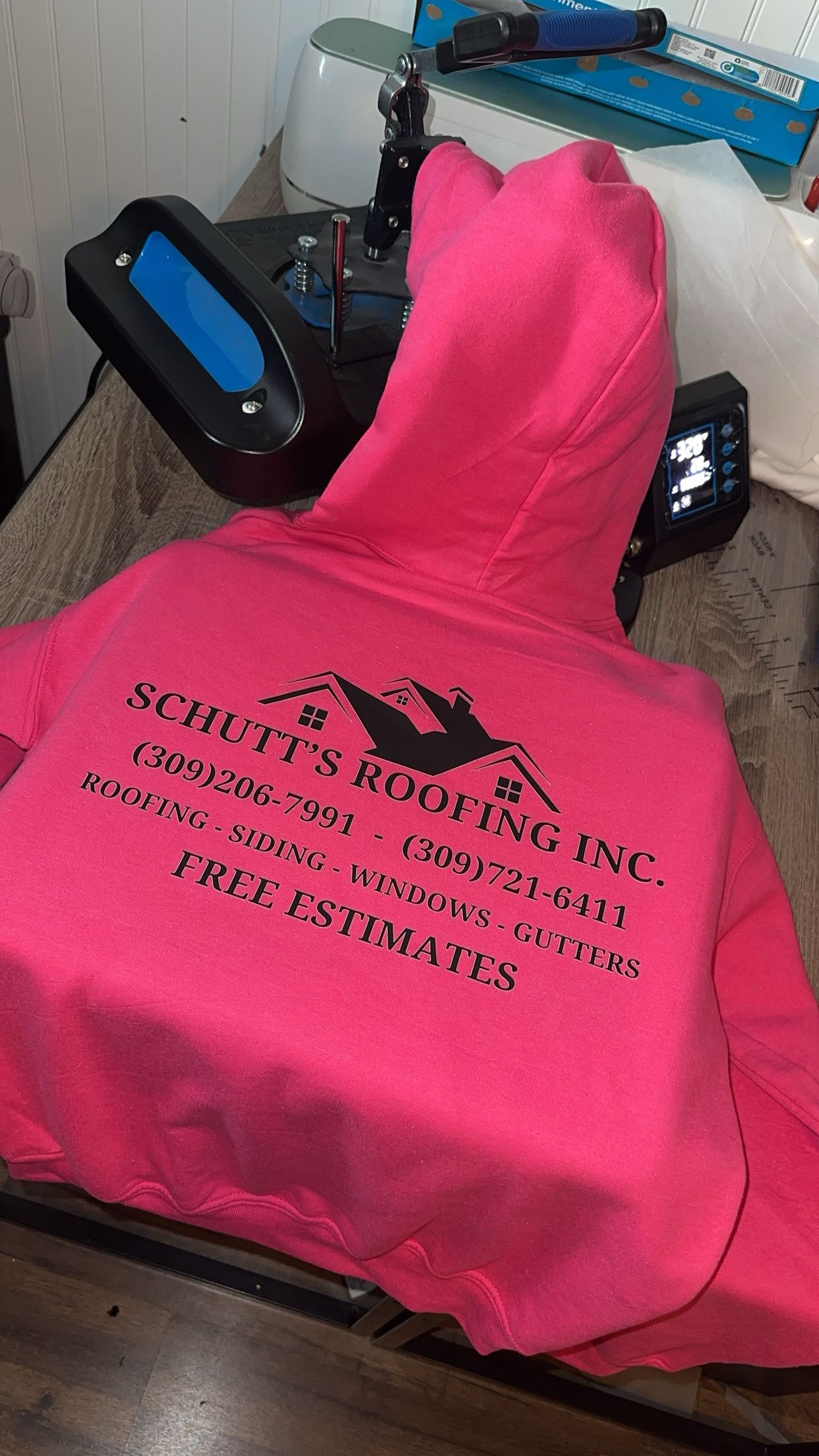 Schutt’s Roofing Hoodie