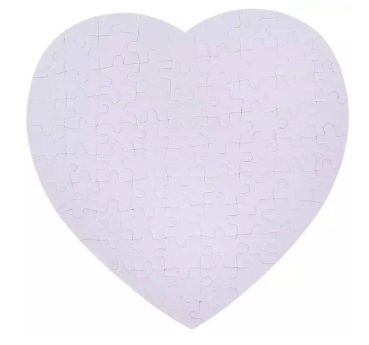 Custom heart shaped puzzle