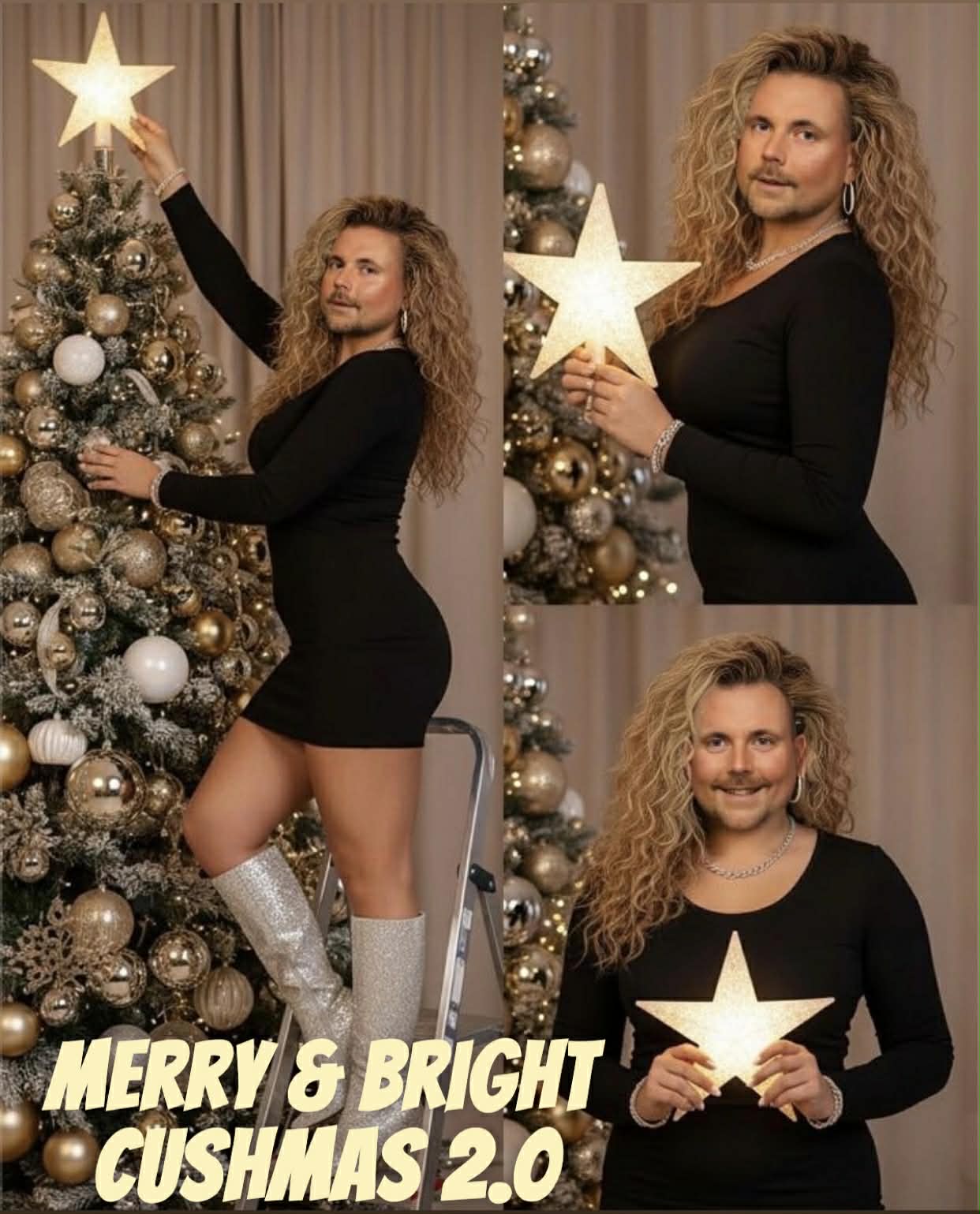 Merry & Bright Cushmas Crewneck