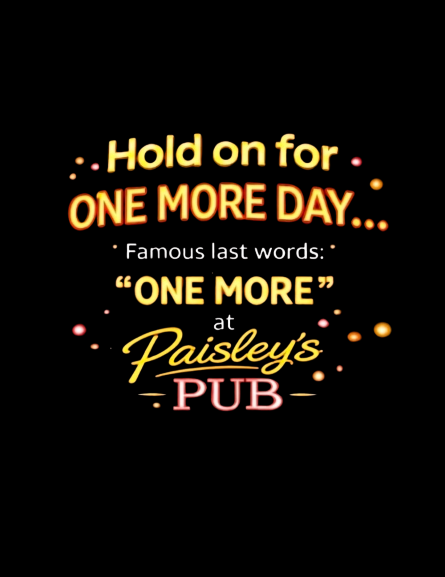 Paisley’s Pub Hoodie