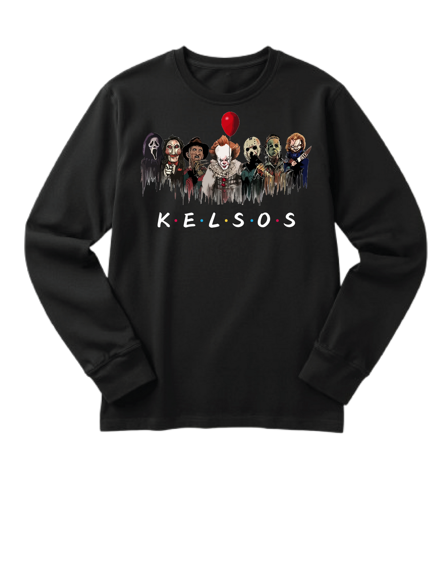 Kelso's Halloween Horror long sleeve