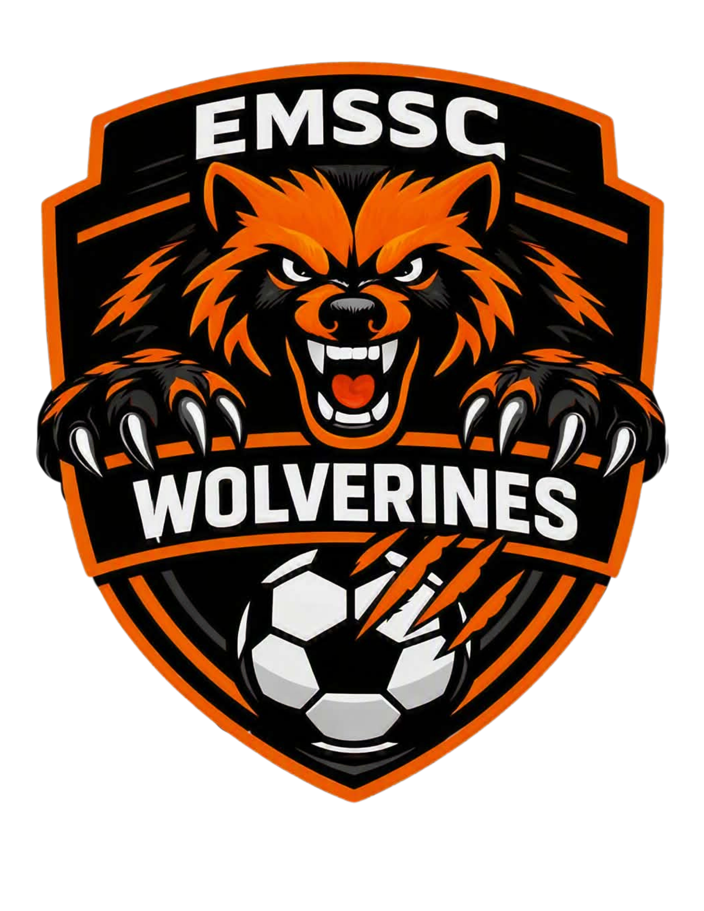 Wolverines logo car decal