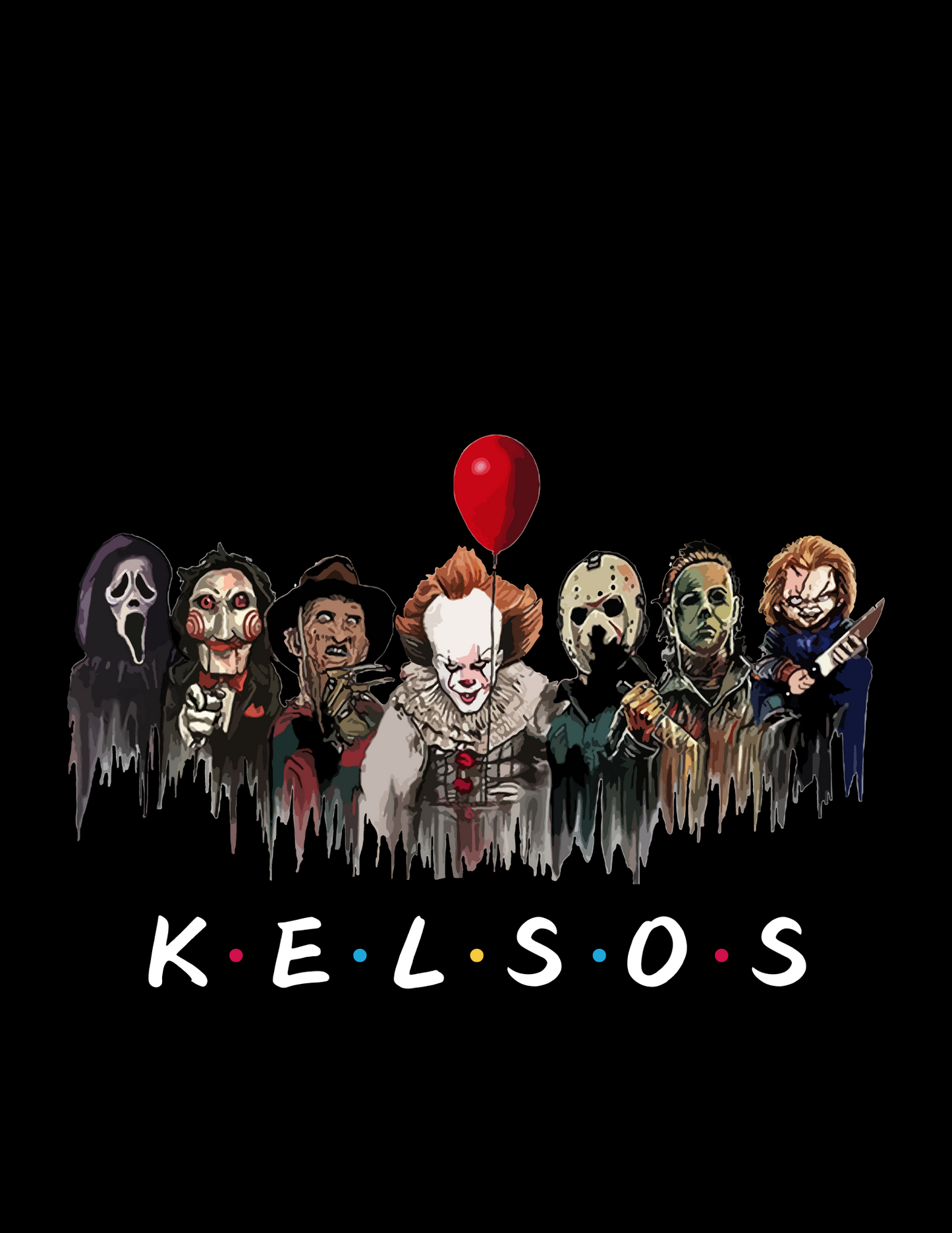 Kelso's Halloween Horror crewneck
