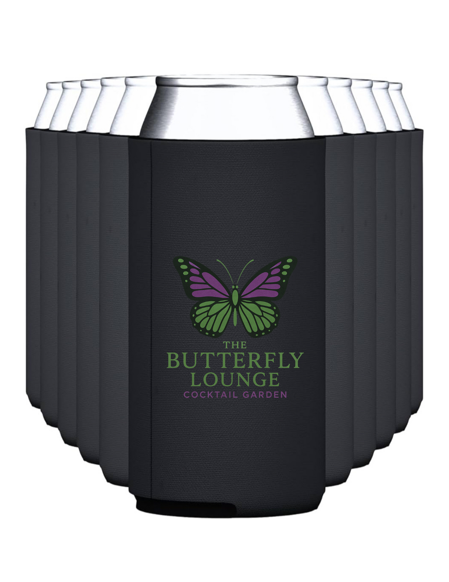 Butterfly Lounge Koozie
