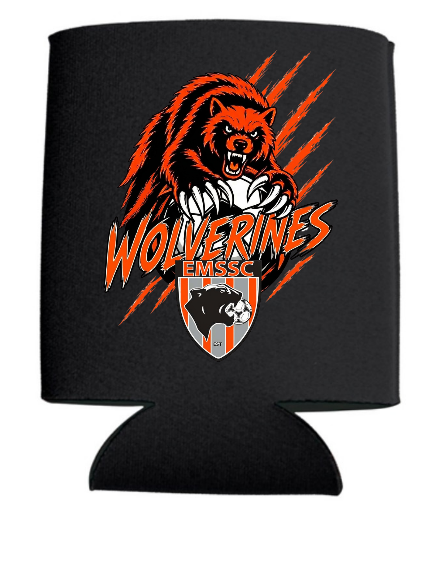 Wolverines scratches koozie