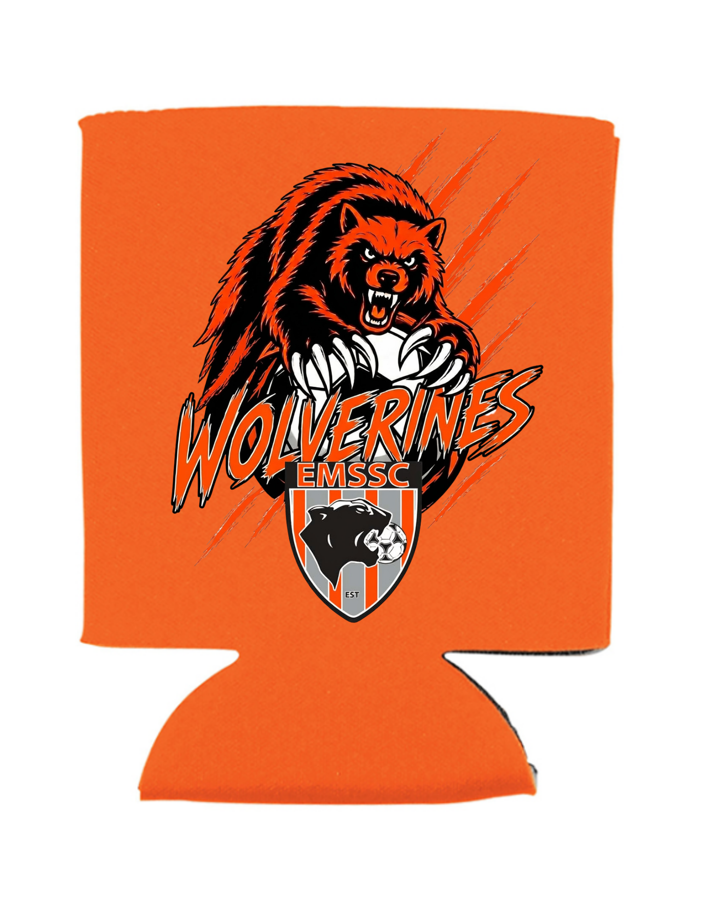 Wolverines scratches koozie