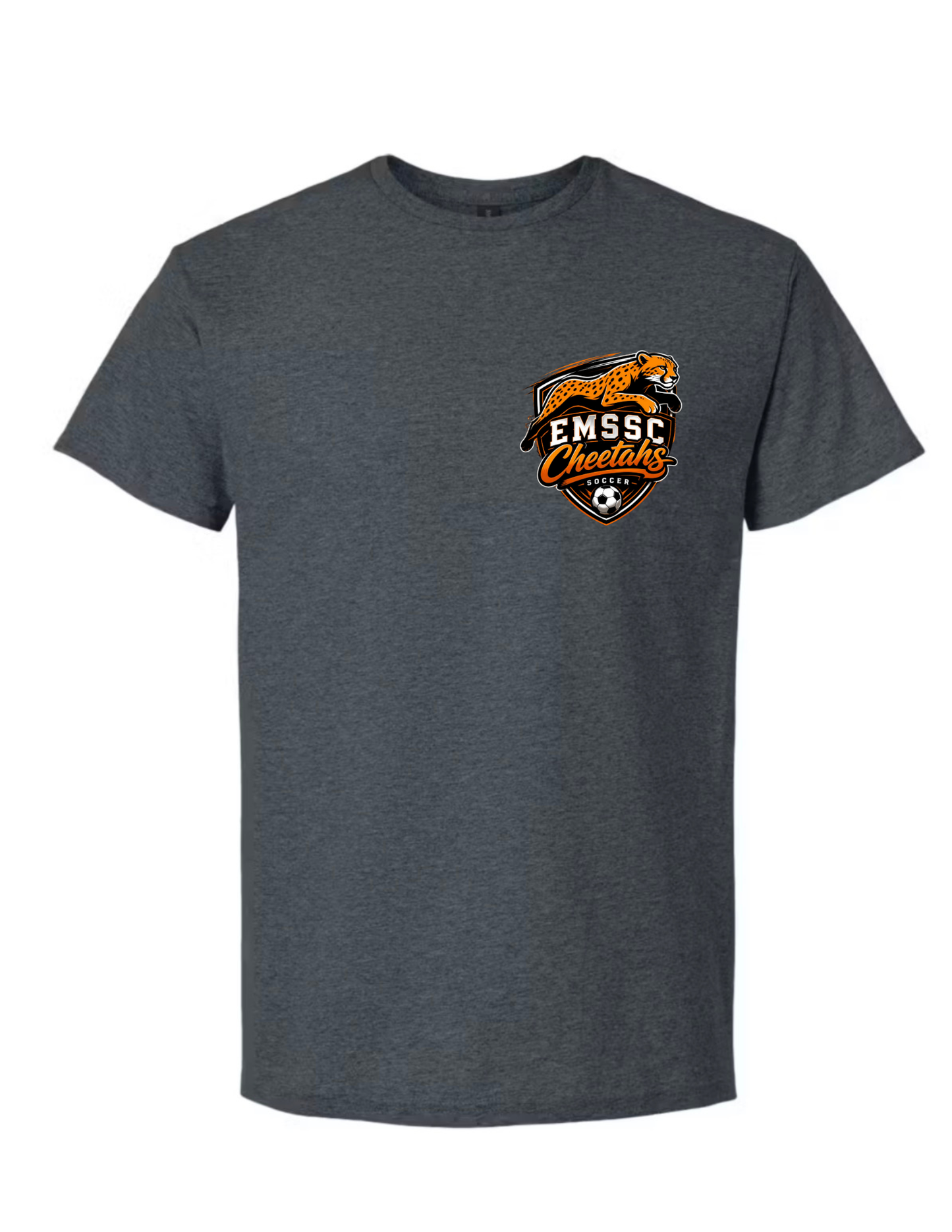 Adult t-shirt- small left chest logo