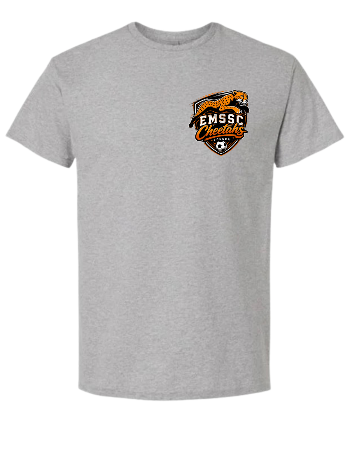 Adult t-shirt- small left chest logo
