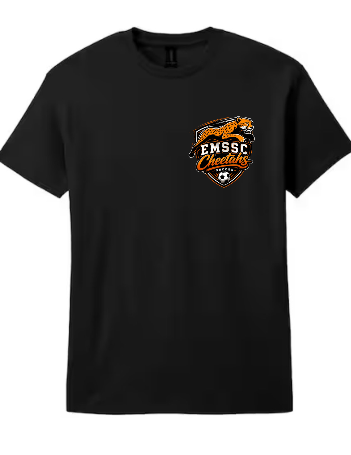 Adult t-shirt- small left chest logo