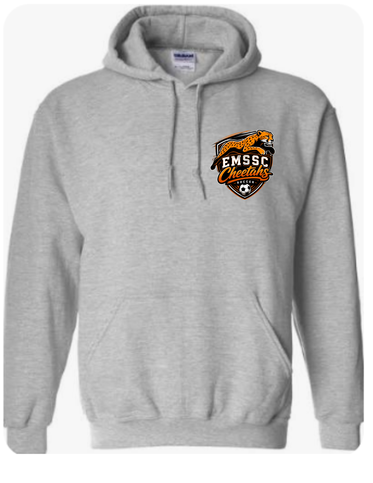 Adult hoodie- small left chest logo