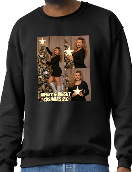 Merry & Bright Cushmas Crewneck