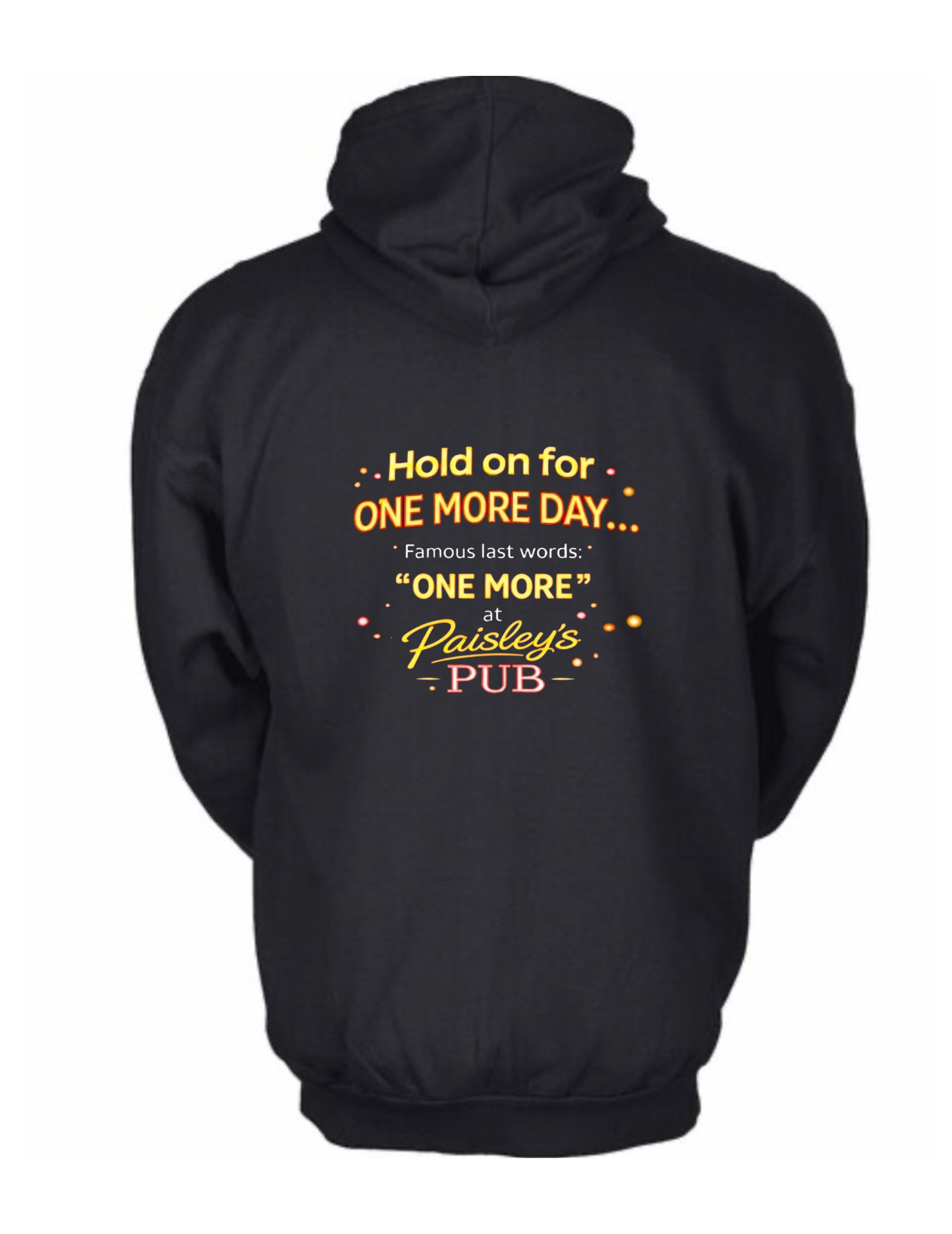 Paisley’s Pub zip up sweatshirt