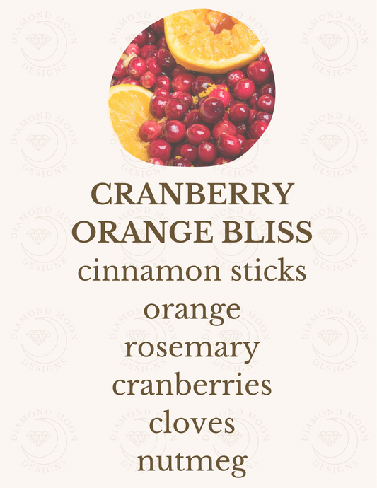 Cranberry Orange Bliss Simmer Pot