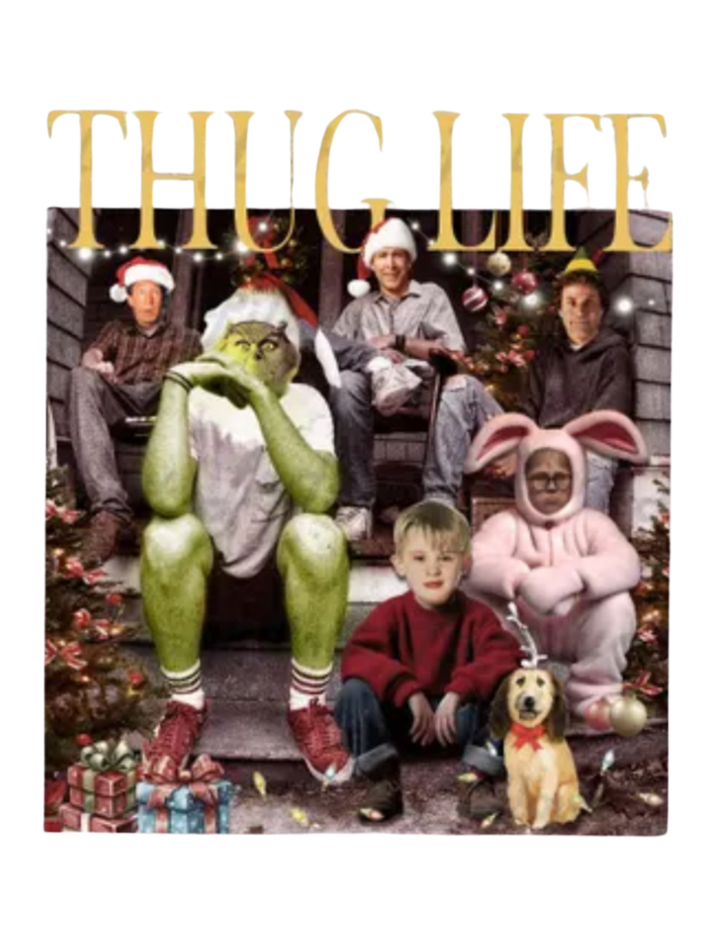 Thug Life Christmas Crewneck