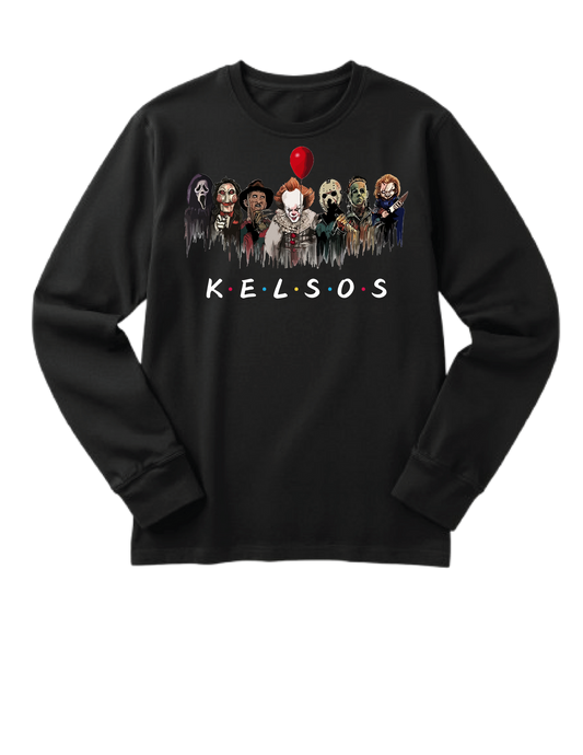 Kelso's Halloween Horror long sleeve