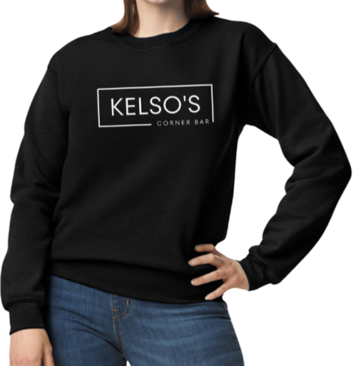 Kelso's Corner Crewneck- large logo