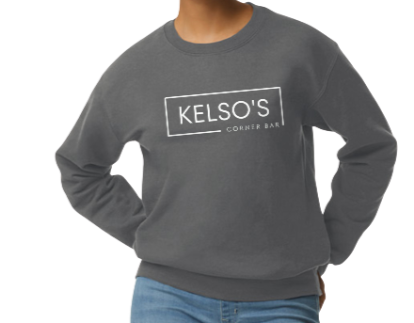 Kelso's Corner Crewneck- large logo