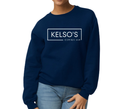 Kelso's Corner Crewneck- large logo