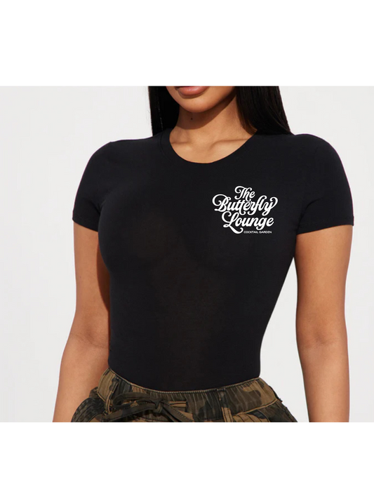 Butterfly Lounge crew tee